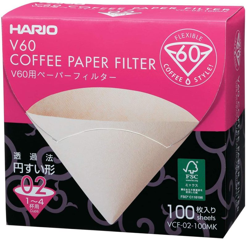 100 filters for V60 1 to 4 cups 3