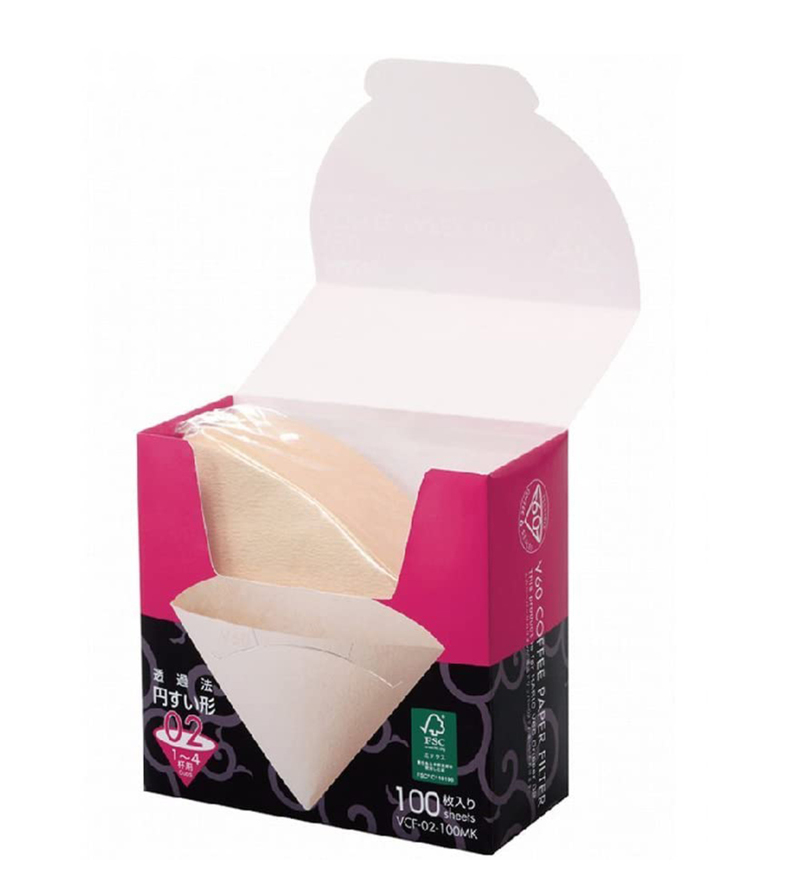 100 filters for V60 1 to 4 cups 4