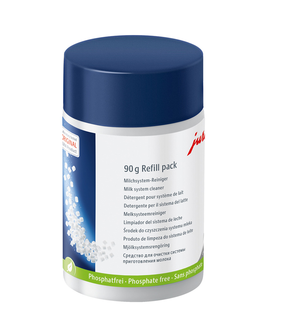 Wasmiddel voor melksysteem (mini-tabs) 90 g oplaadfles