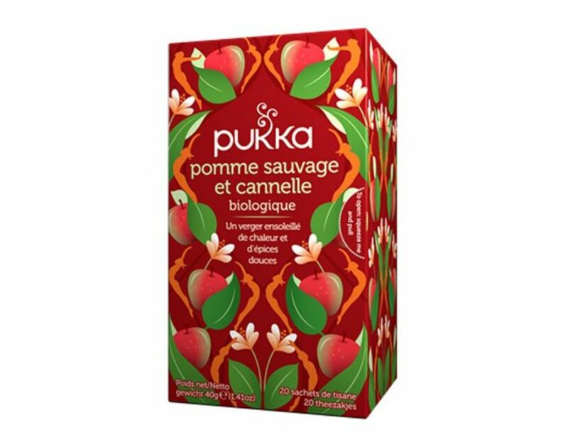 Infusie Wilde Appel en Kaneel BIO - Pukka - 20 zakjes 1