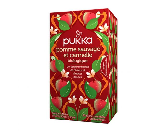 Infusie Wilde Appel en Kaneel BIO - Pukka - 20 zakjes