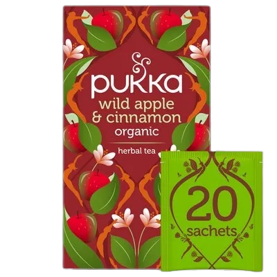 Infusie Wilde Appel en Kaneel BIO - Pukka - 20 zakjes