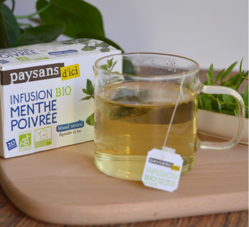 Infusion Menthe Poivrée BIO - 20 sachets  2