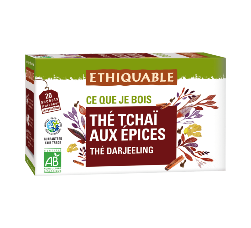 Tchai tea with Ethiquable spices - 20 sachets 1
