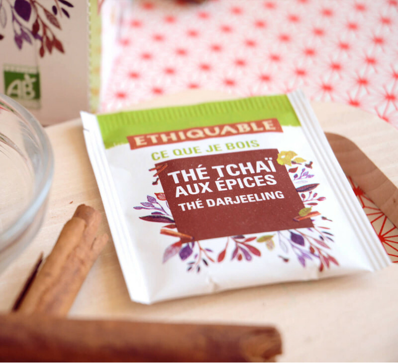 Tchai tea with Ethiquable spices - 20 sachets 2