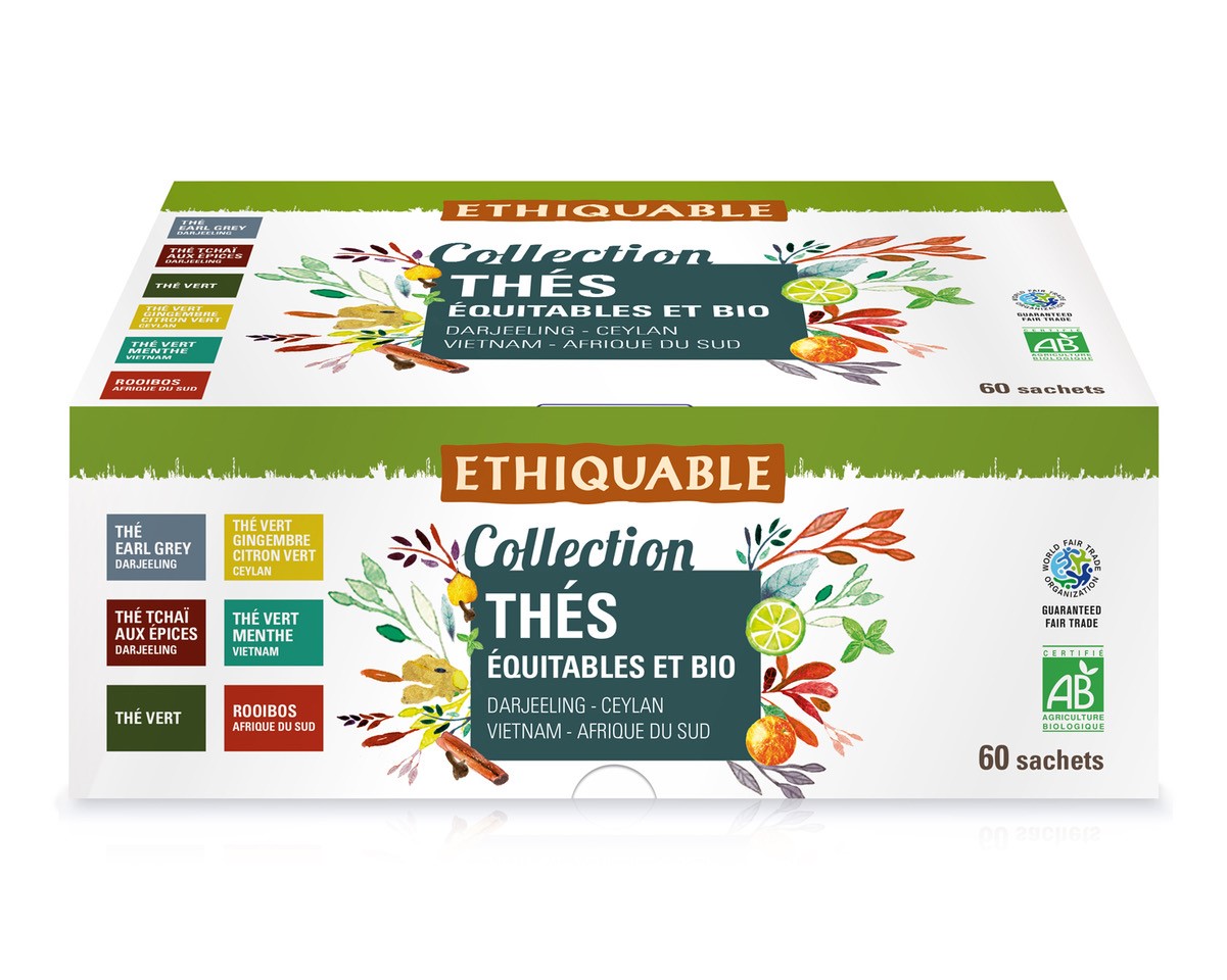 Tea tasting box - Ethiquable