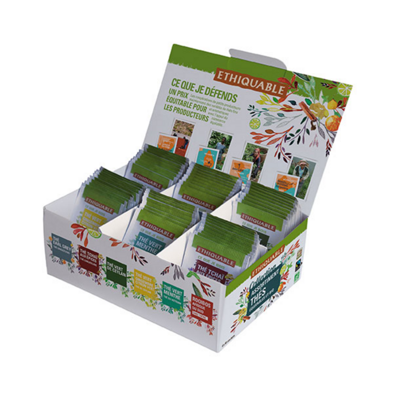 Tea tasting box - Ethiquable 2