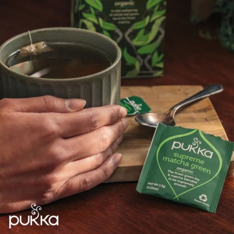 Green tea supreme and matcha BIO - Pukka - 20 bags 2