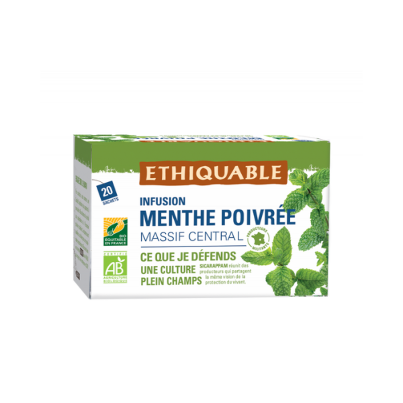 Infusion Menthe Poivrée BIO - 20 sachets  3