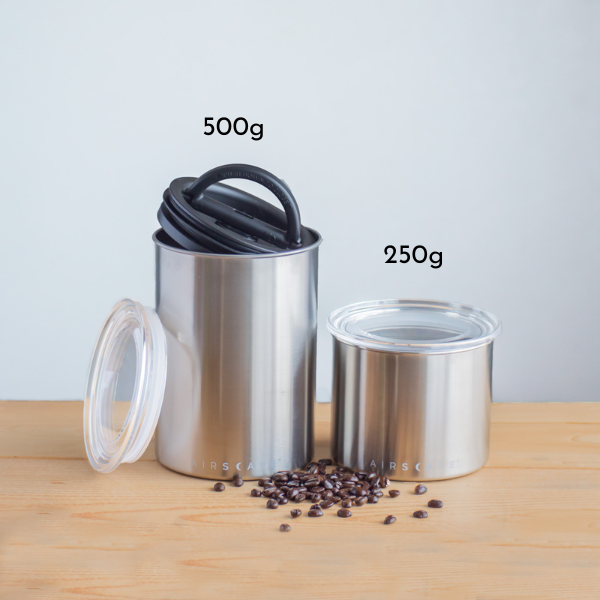 Airscape metal box with air extractor - 250gr - silver