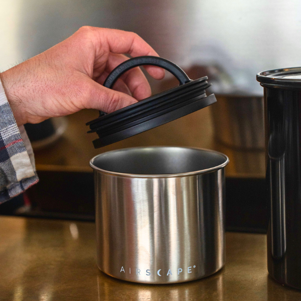 Airscape metal box with air extractor - 250gr - silver
