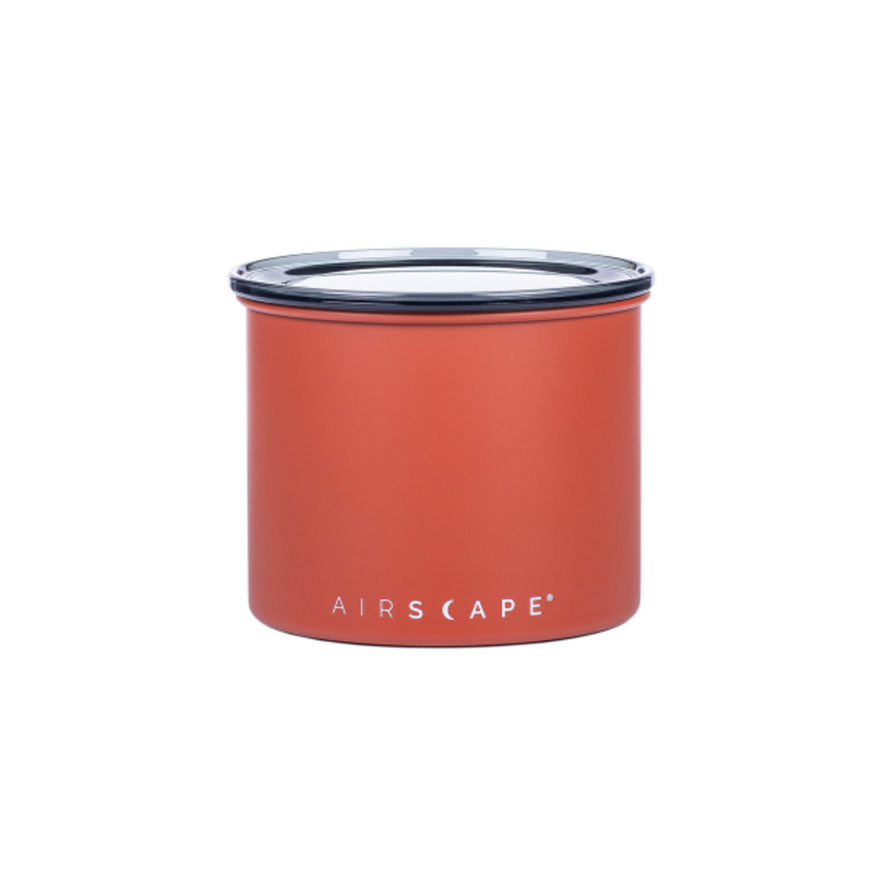Airscape - Boîte à café hermétique métal terracotta 250 g 2