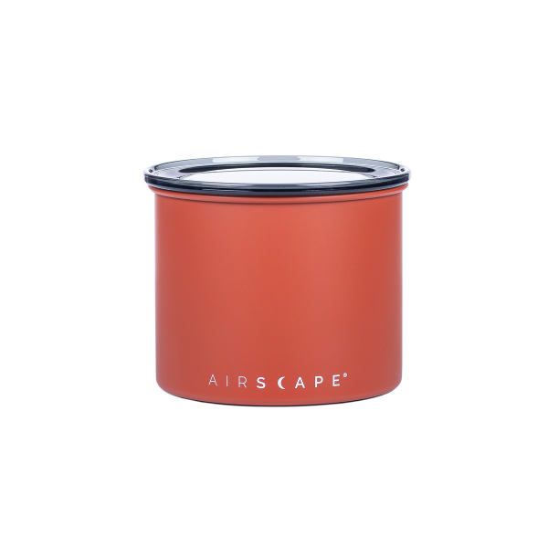 Airscape - Boîte à café hermétique métal terracotta 250 g