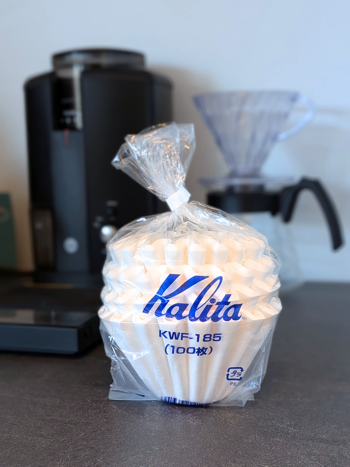 100 filters Kalita KWF 185 for Origami