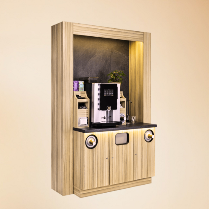 Meuble Coffee Corner avec portique - Large 2