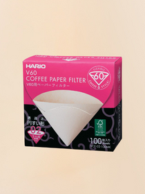 100 filters for V60 1 to 4 cups