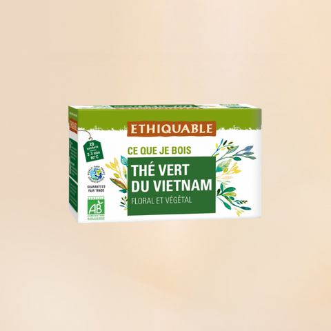Thé Vert BIO du Vietnam x20 sachets | Ethiquable 