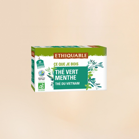 Green tea with mint Ethiquable