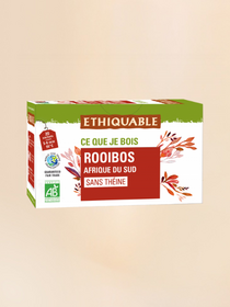 Thé Rooibos d'Afrique du Sud Éthiquable - 20 sachets