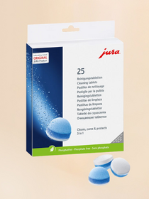 Jura cleaning pastilles (3 in 1) - 25 parts
