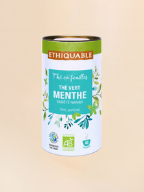 Thé vert Shan à la menthe BIO en vrac - Éthiquable - 80gr