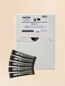Biologische en Fairtrade suikerzakjes - 3,6gr - 600 stuks