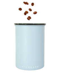 Airscape - Hermetic Metal Coffee Canister, Bluish Grey, 500 g
