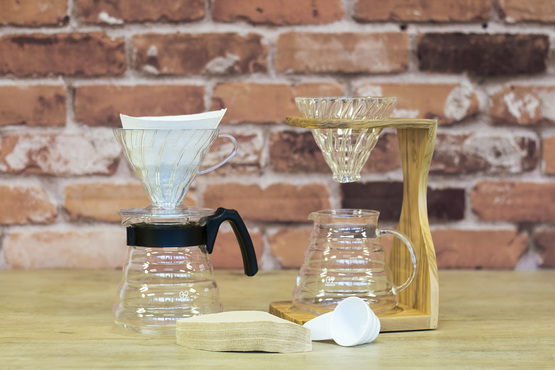 Cafetière pour-over (V60, origami...)